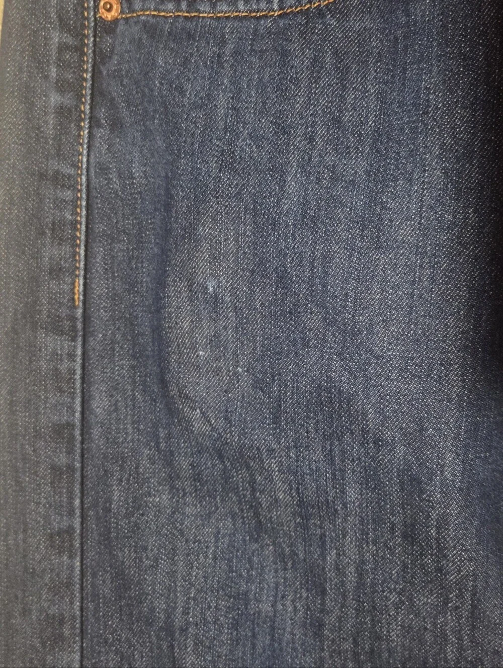 Vintage Y2K Levis 501 Batwing Tag Button Fly Blue Jeans Size 32x30